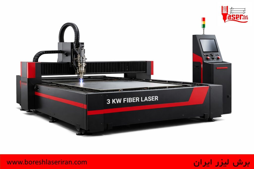 دستگاه برش لیزر فلزات در واحد کرج - مجموعه برش لیزر ایران