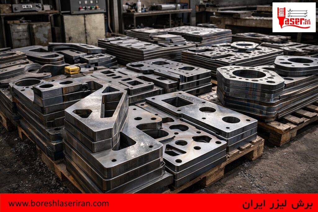 تحویل سفارش برش لیزر فلزات در کرج
