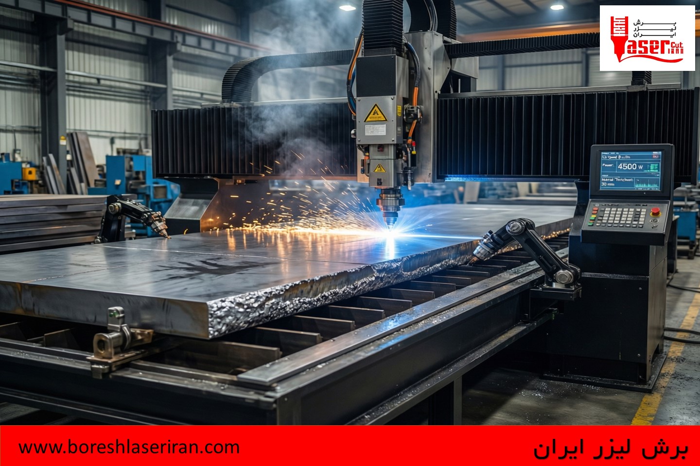 برش لیزر 6متری